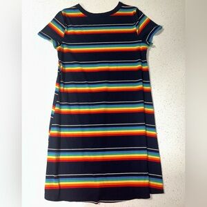 SO Multicolor Striped Dress